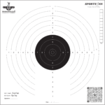Pistol Target paper